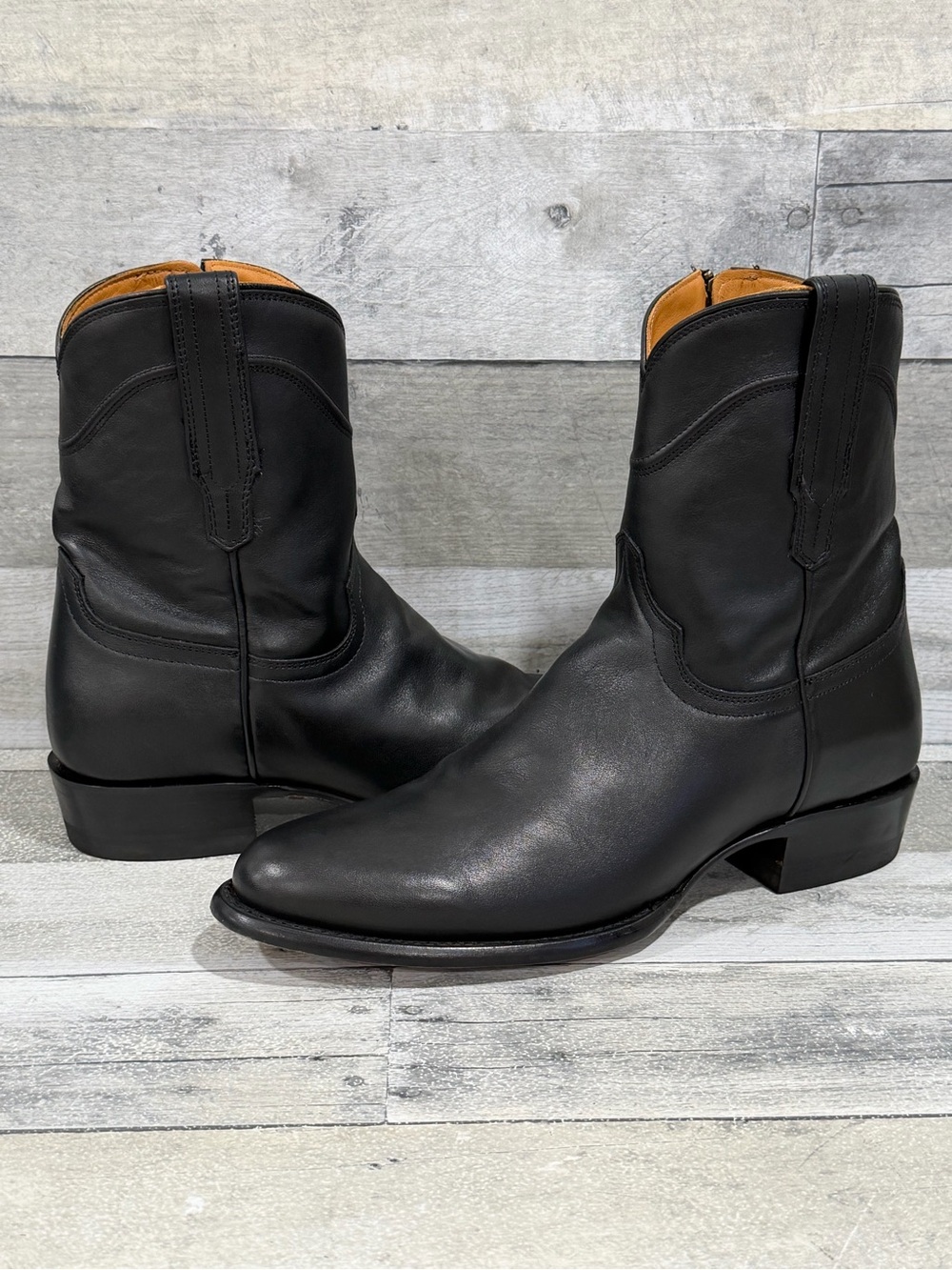 TECOVAS The Dean classic western Men’s boot In Midnight Black - Size - 10.5D .US
